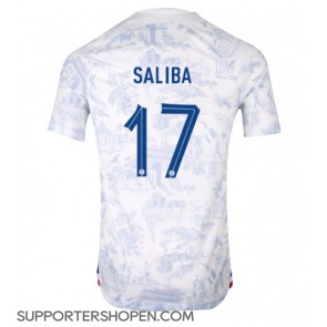 Frankrike William Saliba #17 Borta Matchtröja VM 2022 Kortärmad